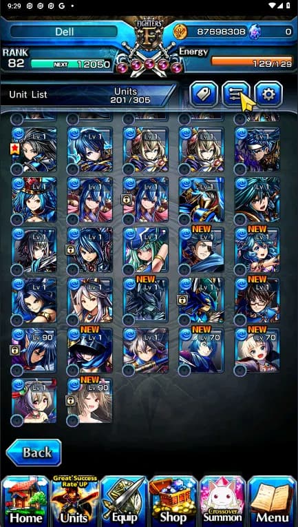 Grand Summoners Accounts GLOBAL | Ascend 16 | Saitama TW, Houka, Shirou TW, image 5