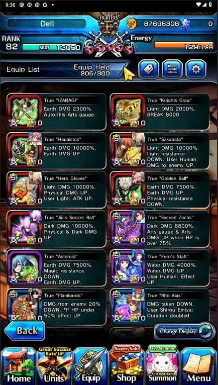 Grand Summoners Accounts GLOBAL | Ascend 16 | Saitama TW, Houka, Shirou TW, image 9