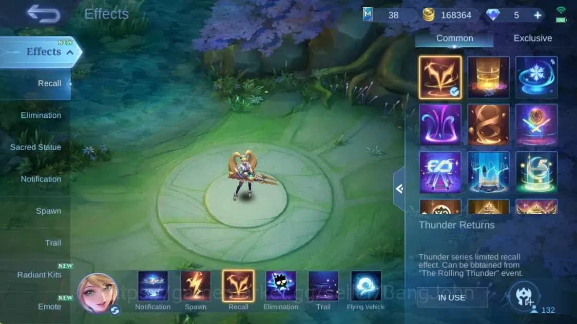 Mobile Legends: Bang Bang Accounts Global|Hero 132|Skin 260|Renowned|KOF Karina|STUN image 6