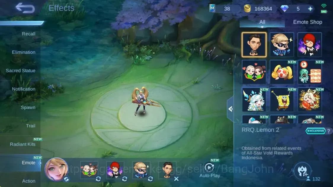 Mobile Legends: Bang Bang Accounts Global|Hero 132|Skin 260|Renowned|KOF Karina|STUN image 7