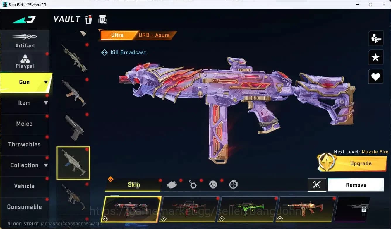 Blood Strike Accounts ASIA |MELE,KATANA|EVOLVED,FAL-DRACO|COLLAB,KAG-6|U image 12