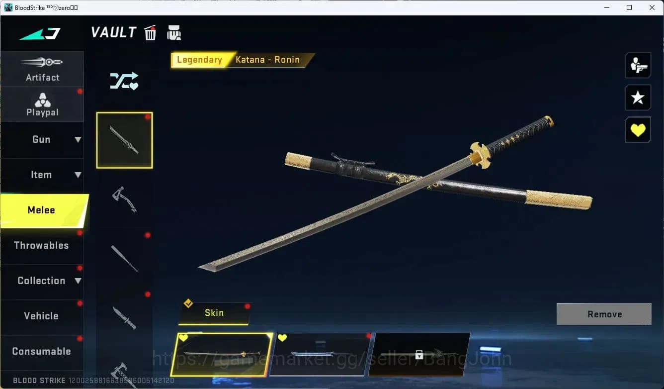 Blood Strike Accounts ASIA |MELE,KATANA|EVOLVED,FAL-DRACO|COLLAB,KAG-6|U image 20