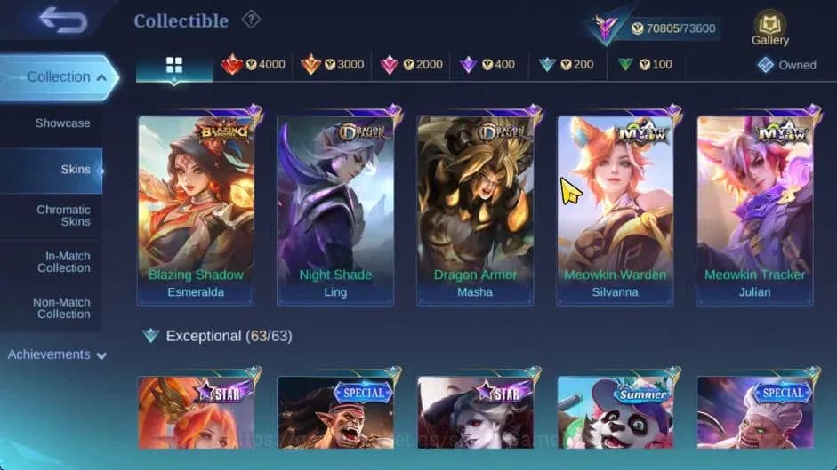 Mobile Legends: Bang Bang Accounts Hero 132|Skin 301|High Immo 105|Sanrio Floryn,KOF image 15