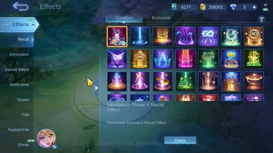 Mobile Legends: Bang Bang Accounts Hero 132|Skin 301|High Immo 105|Sanrio Floryn,KOF image 17