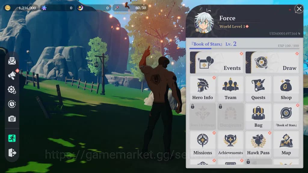 The Seven Deadly Sins: Origin Accounts EUROPE | Fresh Starter Lvl 2 |2 SSR|Guila , Guila image 1