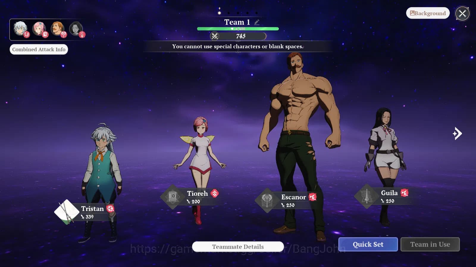 The Seven Deadly Sins: Origin Accounts EUROPE | Fresh Starter Lvl 2 |2 SSR|Guila , Guila image 5