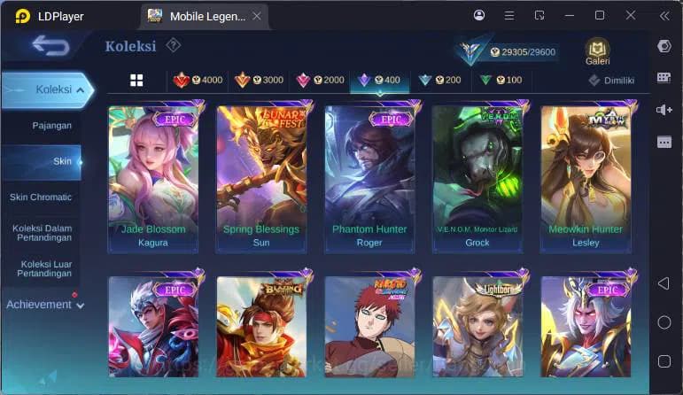 Mobile Legends: Bang Bang Accounts GLOBAL|Hero 94|Skin 134|Annual Hayabusa,CC Natalia image 15