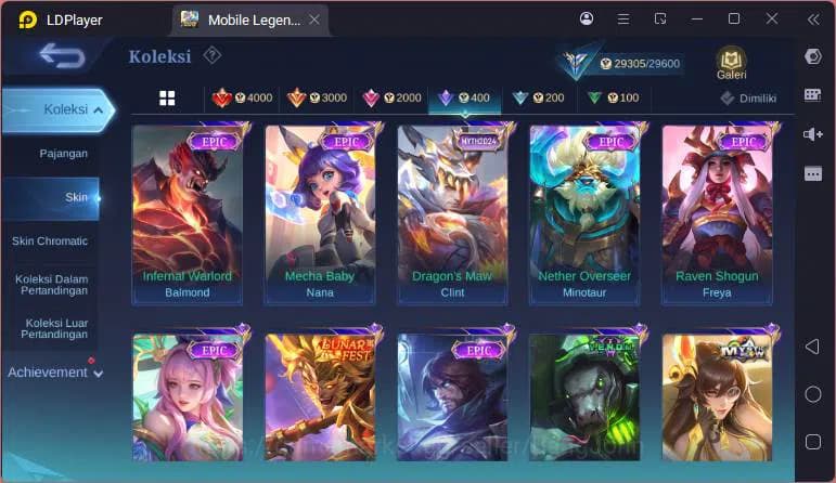 Mobile Legends: Bang Bang Accounts GLOBAL|Hero 94|Skin 134|Annual Hayabusa,CC Natalia image 16