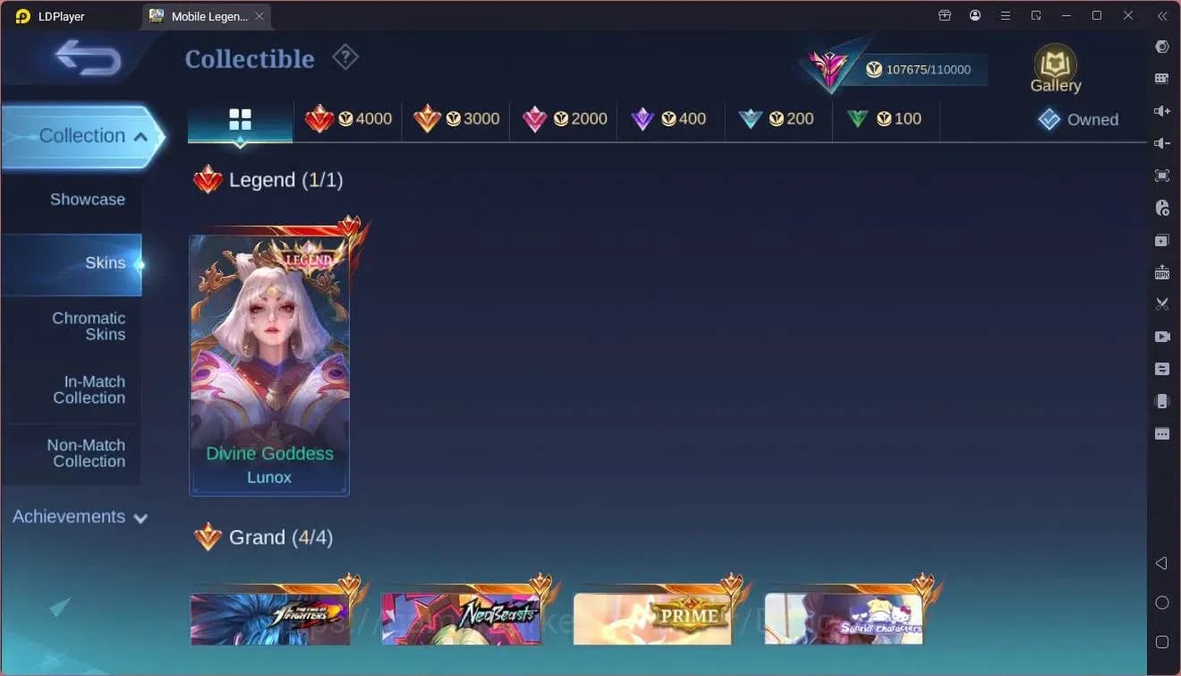 Mobile Legends: Bang Bang Accounts GLOBAL Hero 132 Skin 399|Legend Lunox|Neobeasts Ph image 15