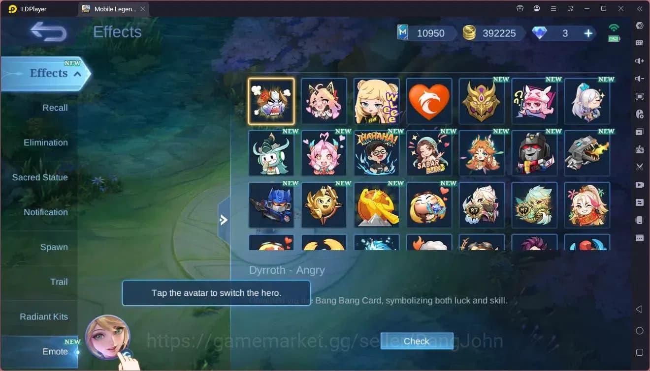 Mobile Legends: Bang Bang Accounts GLOBAL Hero 132 Skin 399|Legend Lunox|Neobeasts Ph image 17