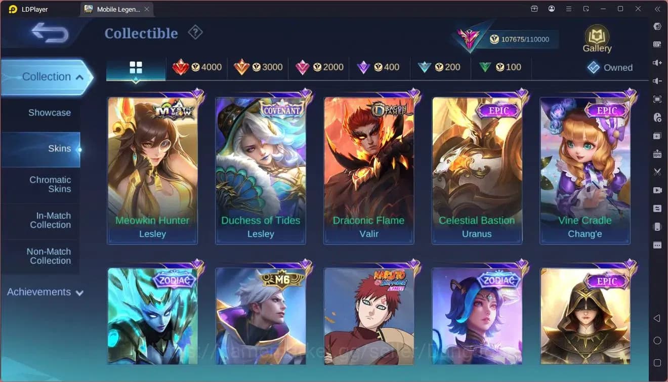 Mobile Legends: Bang Bang Accounts GLOBAL Hero 132 Skin 399|Legend Lunox|Neobeasts Ph image 8