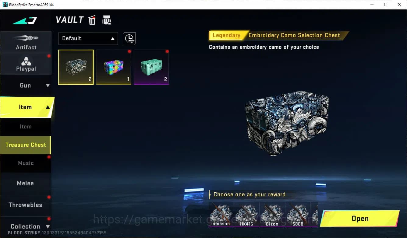 Blood Strike Accounts ASIA|ULTRA=M700,M4A1,MORE DETAIL CEK SS BS551B image 2