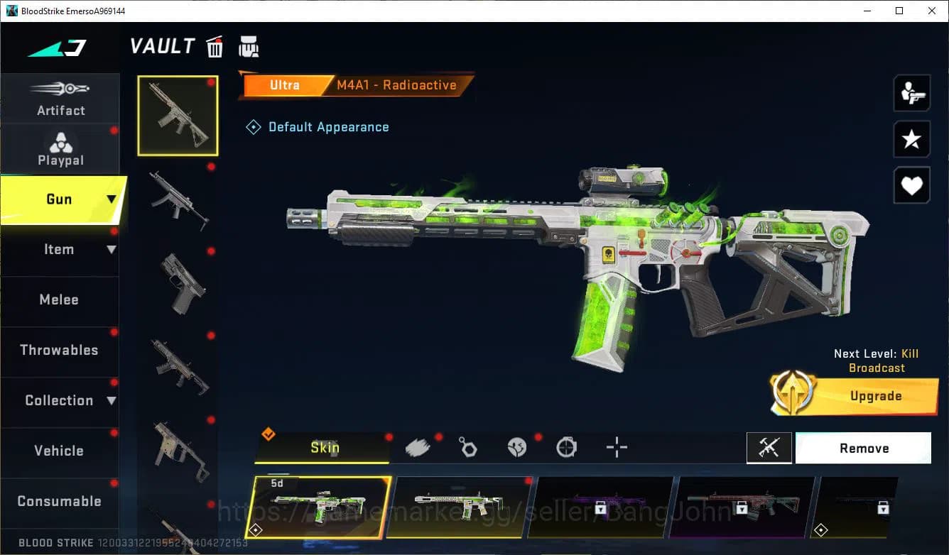 Blood Strike Accounts ASIA|ULTRA=M700,M4A1,MORE DETAIL CEK SS BS551B image 5