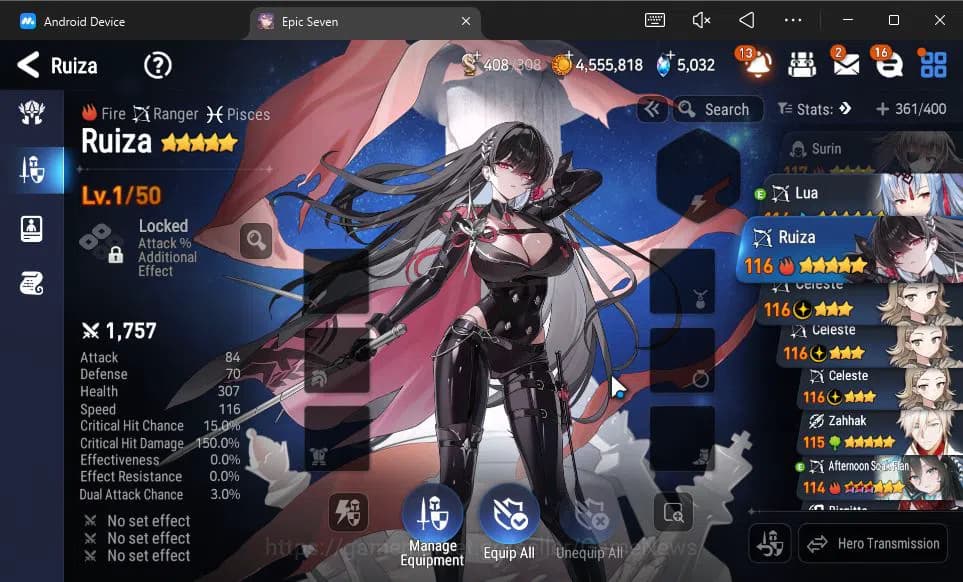Epic Seven Accounts GLOBAL Unverif|11 ML(Salome,LOT Scales,BYSHwayoung image 3