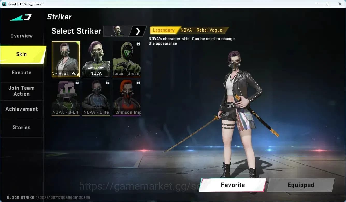 Blood Strike Accounts ASIA | 2 Collab Skins | 1 Legendary Skins | 7 Lege image 3