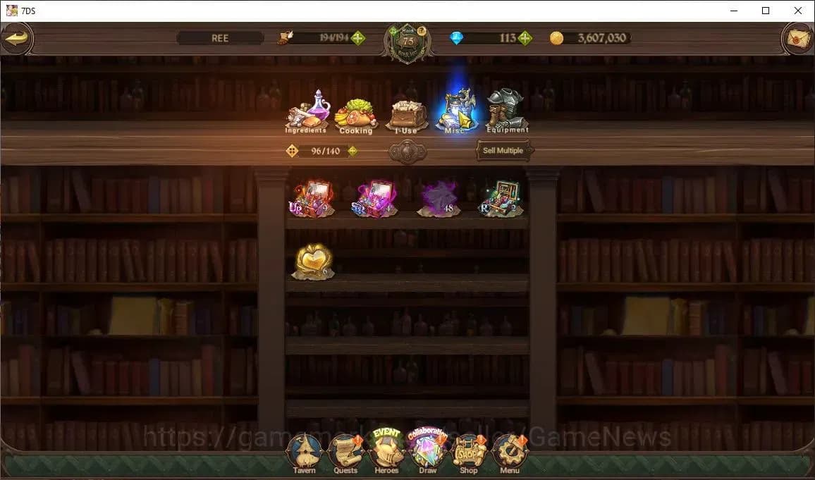 The Seven Deadly Sins: Grand Cross Accounts Global|3M CC|113 DM|4 LR+5 UR+Collab ReZero|S&B6/6 image 18