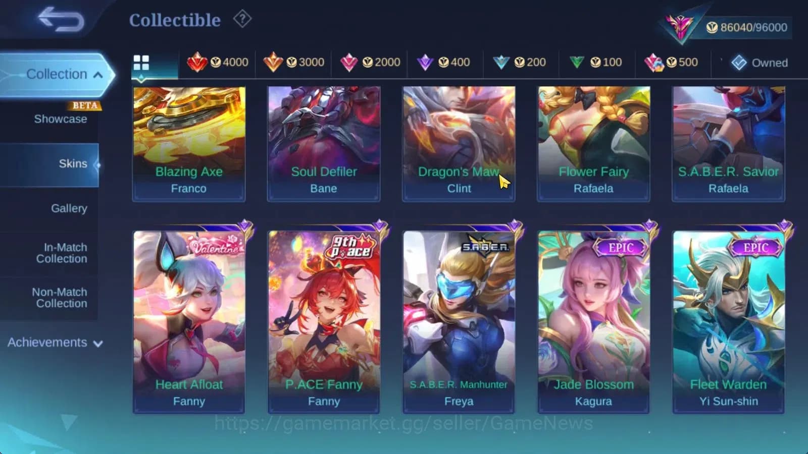 Mobile Legends: Bang Bang Accounts Hero 132|Skin338|Imortal 178|PRIME[Granger,YuZhong image 9