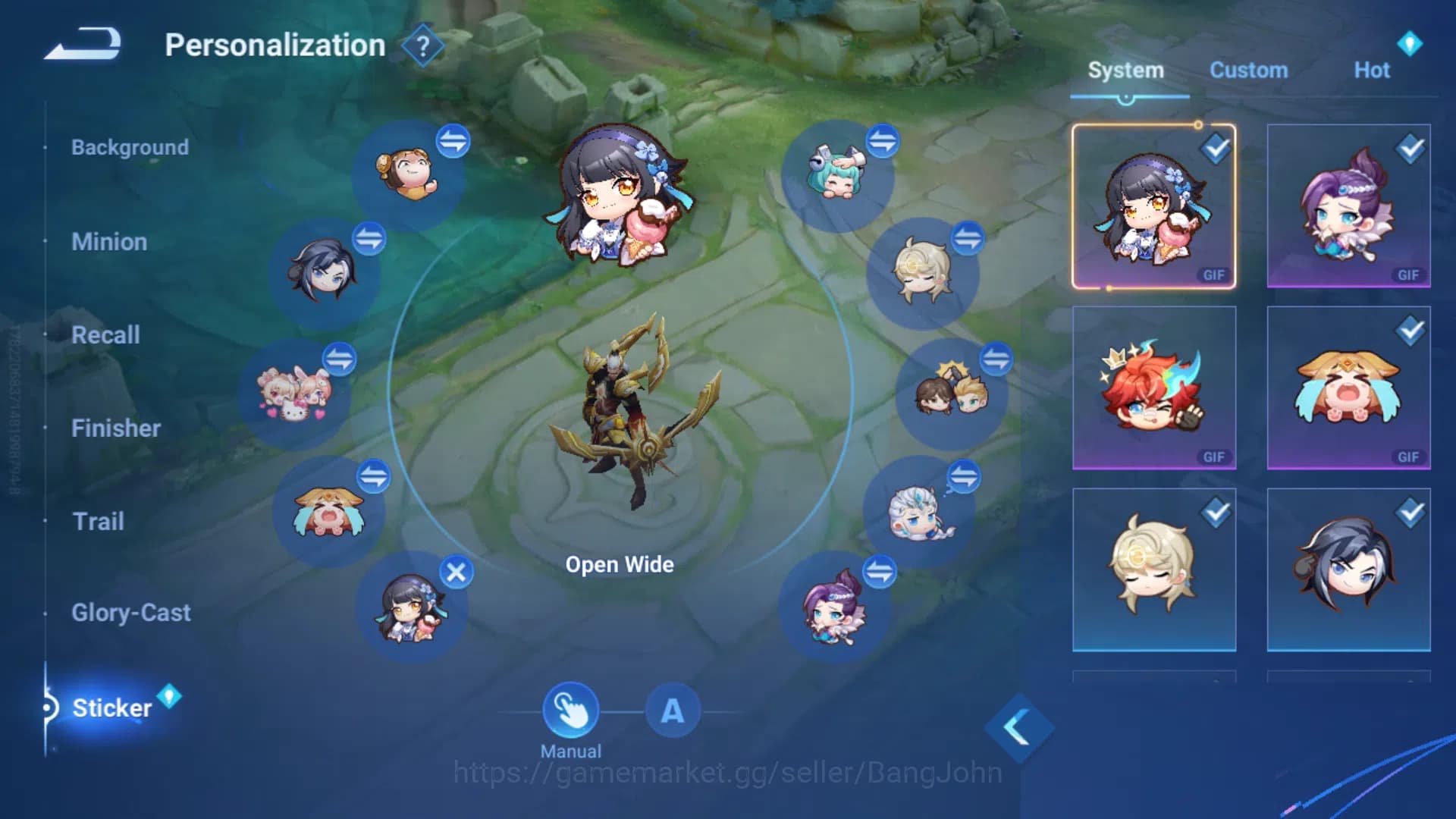 Honor of Kings Accounts GLOBAL Hero 43 | Skin 52 | Kic Luna|Legend Lady Su image 17