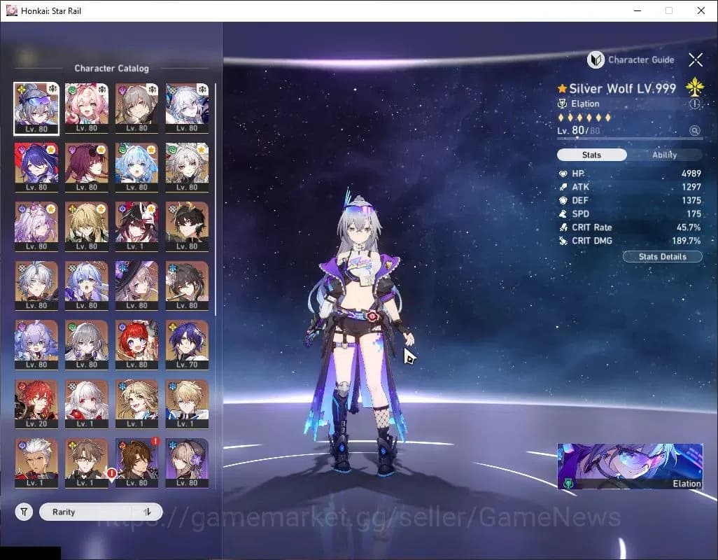 Honkai Star Rail Accounts Asia|TL 60|18 Limited|Phainon team|[Kafka,Phainon, image 5