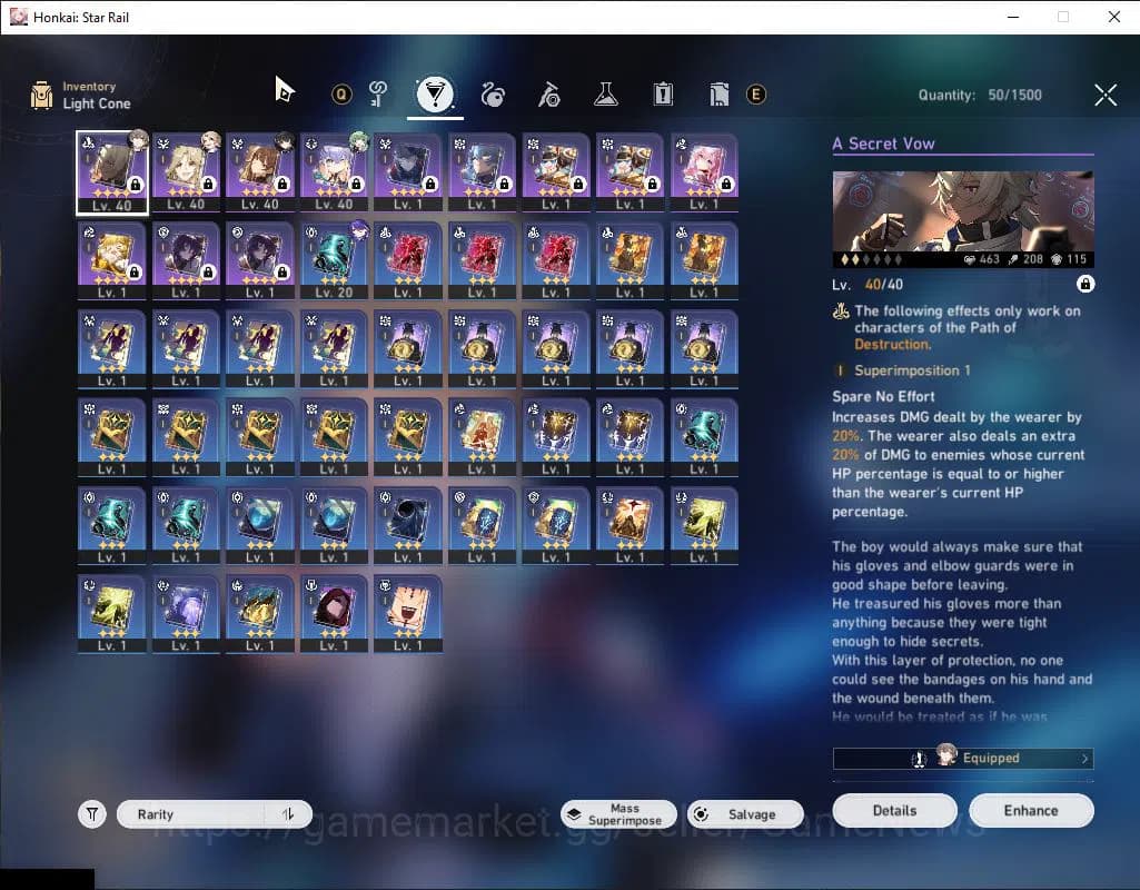 Honkai Star Rail Accounts Asia|TL 27|3 Limited| Silver Wolf LV.999, Huohuo, image 8