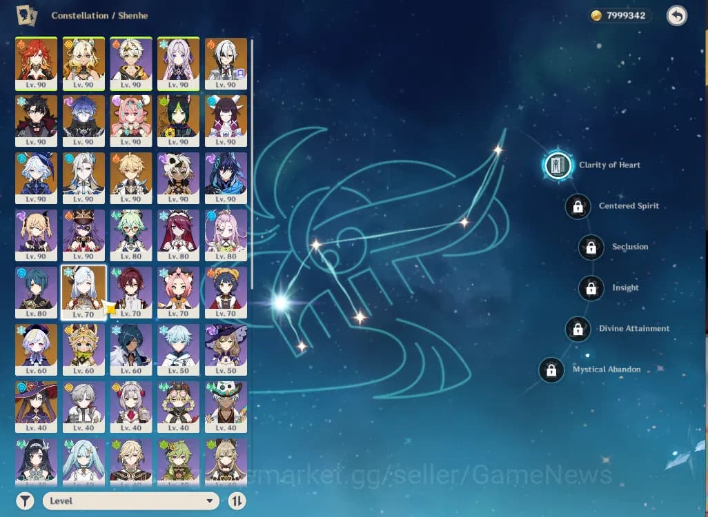 Genshin Impact Accounts ASIA|AR59|PreamTeam Mavuika+sign,NeuvilletteC1,Arl image 17