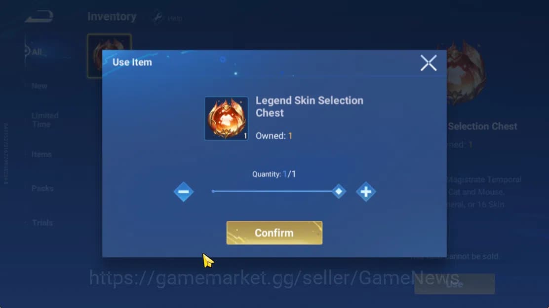 Honor of Kings Accounts Hero 7 Skin 0|Starter with Legend Skin Selection C image 4