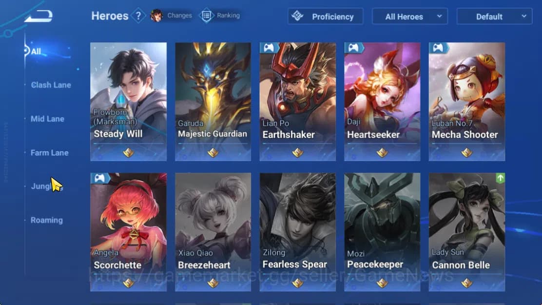 Honor of Kings Accounts Hero 7 Skin 0|Starter with Legend Skin Selection C image 7