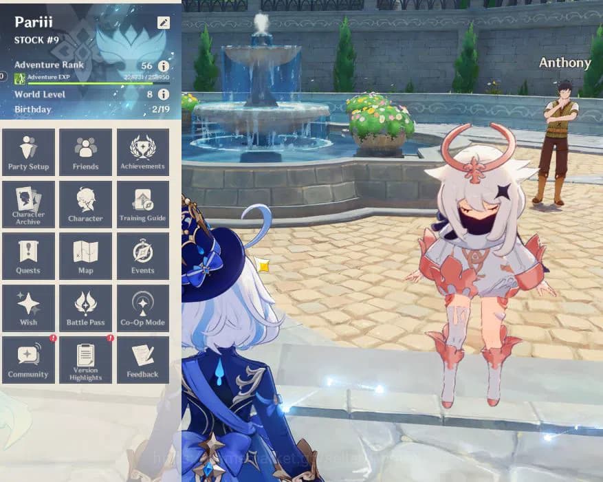 Genshin Impact Accounts Asia|AR 56|9 Limited 4+(*5Weapon)|BaizuC1,EulaC1,N image 1