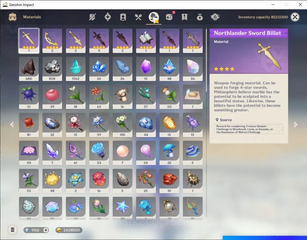 Genshin Impact Accounts Asia|AR 56|9 Limited 4+(*5Weapon)|BaizuC1,EulaC1,N image 10