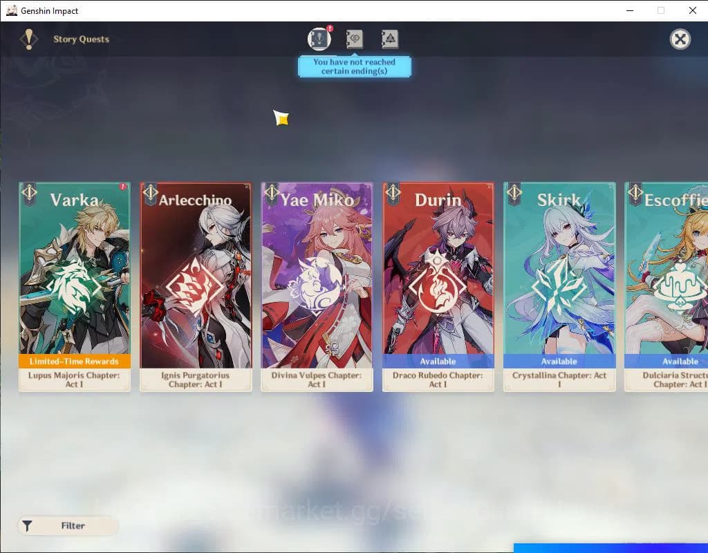 Genshin Impact Accounts Asia|AR 56|9 Limited 4+(*5Weapon)|BaizuC1,EulaC1,N image 14