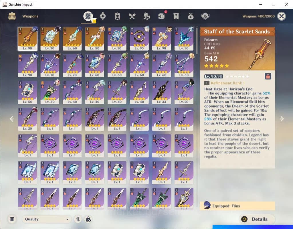 Genshin Impact Accounts Asia|AR 56|9 Limited 4+(*5Weapon)|BaizuC1,EulaC1,N image 7