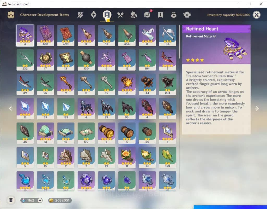 Genshin Impact Accounts Asia|AR 56|9 Limited 4+(*5Weapon)|BaizuC1,EulaC1,N image 9