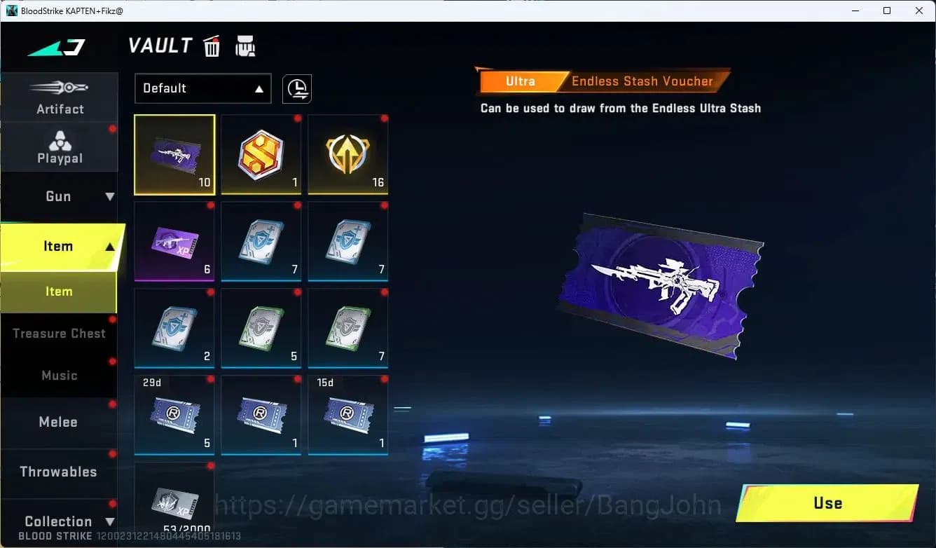 Blood Strike Accounts ASIA | Eternal Desert Eagle Scorpius | 2 7DS Guns: image 7
