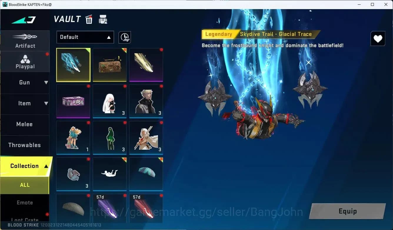 Blood Strike Accounts ASIA | Eternal Desert Eagle Scorpius | 2 7DS Guns: image 9