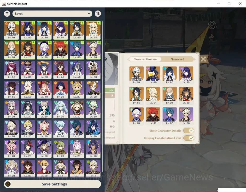 Genshin Impact Accounts Asia |AR 55|5 Limited+3(*5Wep)|Arlecchino+sign,Yel image 1