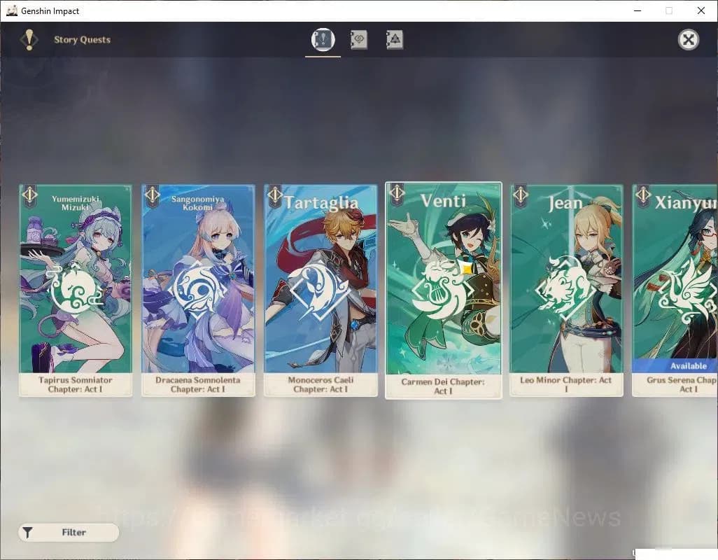 Genshin Impact Accounts Asia |AR 55|5 Limited+3(*5Wep)|Arlecchino+sign,Yel image 12