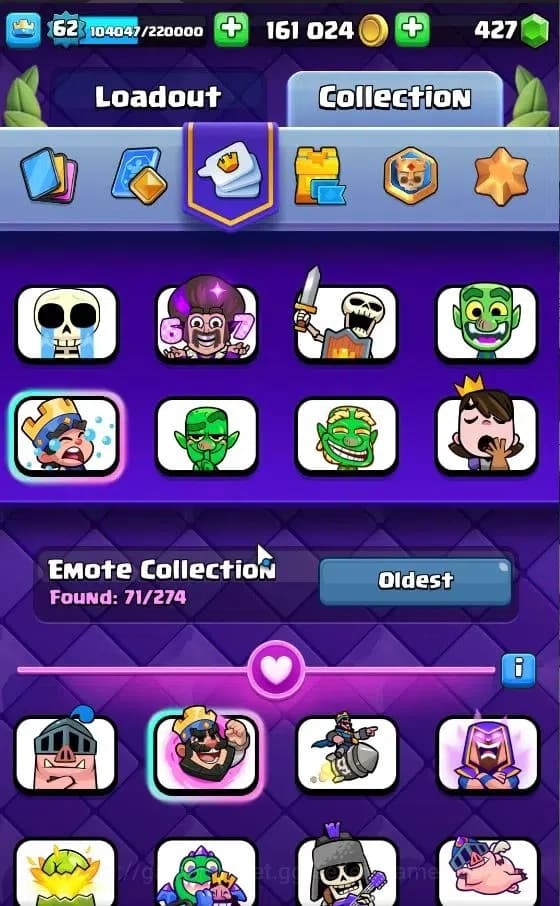 Clash Royale Accounts Lv 62|Trophy 10704|KTL 15|Limited Skin|Card 121|4 image 7