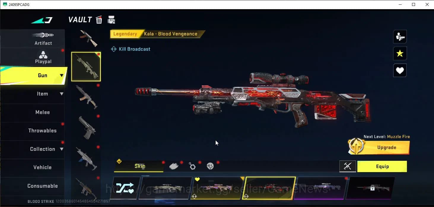 Blood Strike Accounts ASIA|ETERNAL(Ran-Rave)+ULTRA(INP-9-Molten Core)|9 image 10