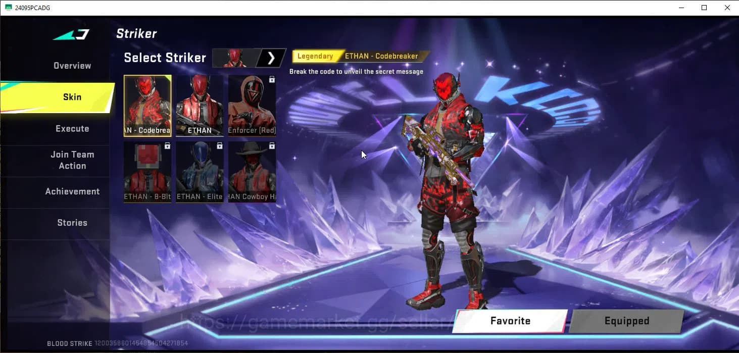 Blood Strike Accounts ASIA|ETERNAL(Ran-Rave)+ULTRA(INP-9-Molten Core)|9 image 4