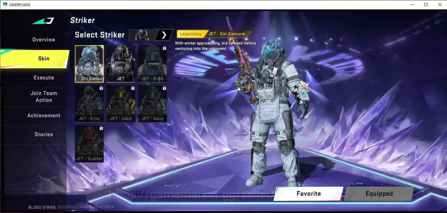 Blood Strike Accounts ASIA|ETERNAL(Ran-Rave)+ULTRA(INP-9-Molten Core)|9 image 5