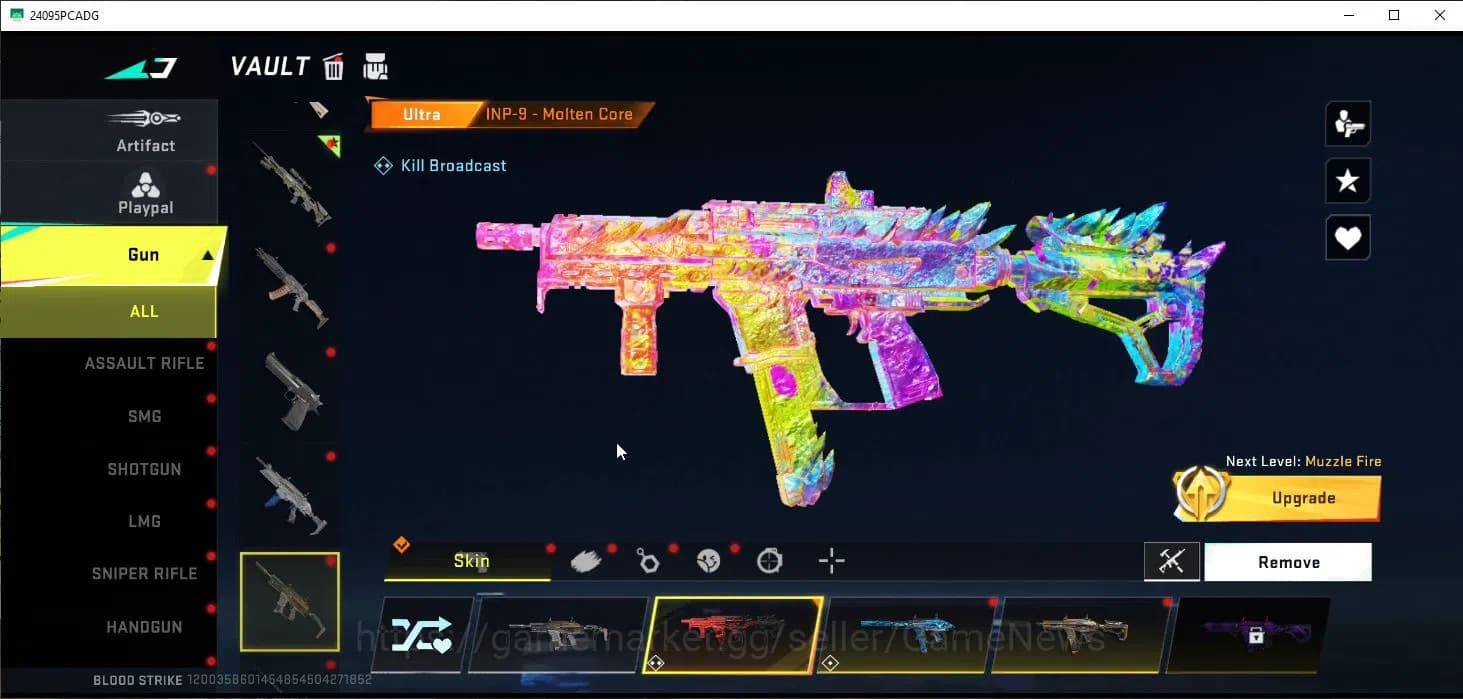 Blood Strike Accounts ASIA|ETERNAL(Ran-Rave)+ULTRA(INP-9-Molten Core)|9 image 6