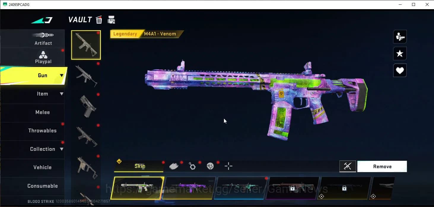 Blood Strike Accounts ASIA|ETERNAL(Ran-Rave)+ULTRA(INP-9-Molten Core)|9 image 7