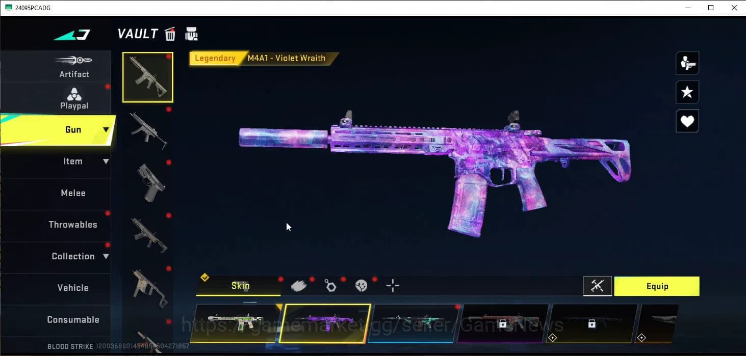 Blood Strike Accounts ASIA|ETERNAL(Ran-Rave)+ULTRA(INP-9-Molten Core)|9 image 8