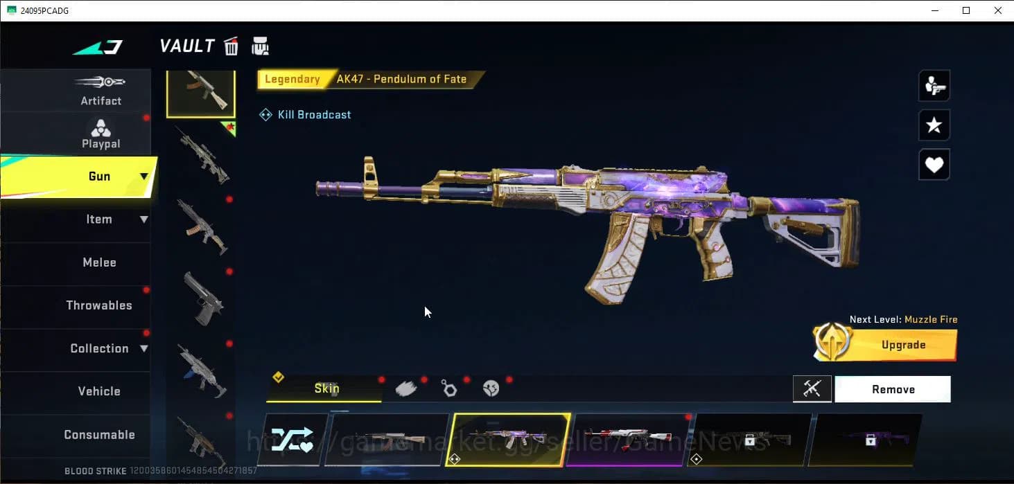 Blood Strike Accounts ASIA|ETERNAL(Ran-Rave)+ULTRA(INP-9-Molten Core)|9 image 9