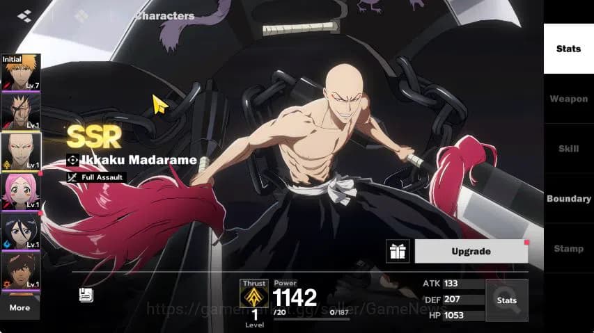 BLEACH: Soul Resonance Accounts Nuverse SEA|Fresh Starter|Lvl3|2 SSR (Kenpachi Zar image 3