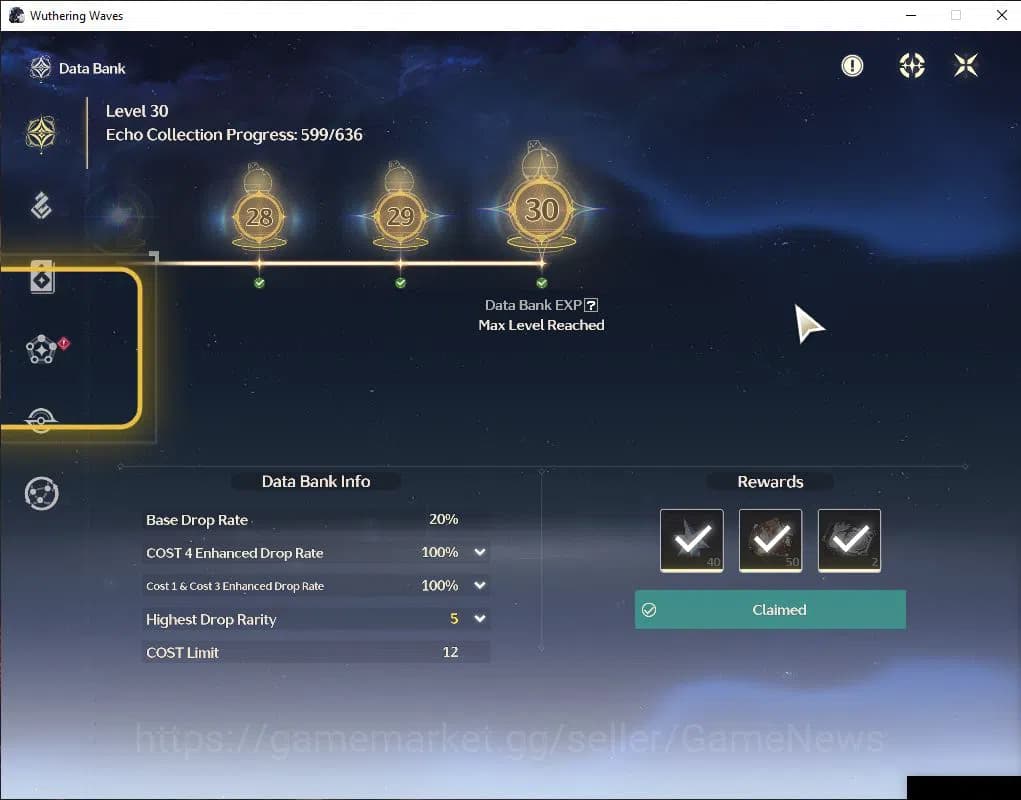 Wuthering Waves Accounts SEA | UL 50 | 1 Limited | Lynae R6+Sign | MC Femal image 12