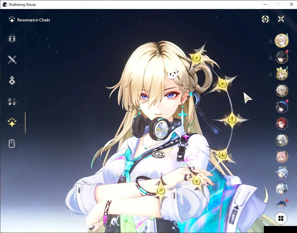 Wuthering Waves Accounts SEA | UL 50 | 1 Limited | Lynae R6+Sign | MC Femal image 13