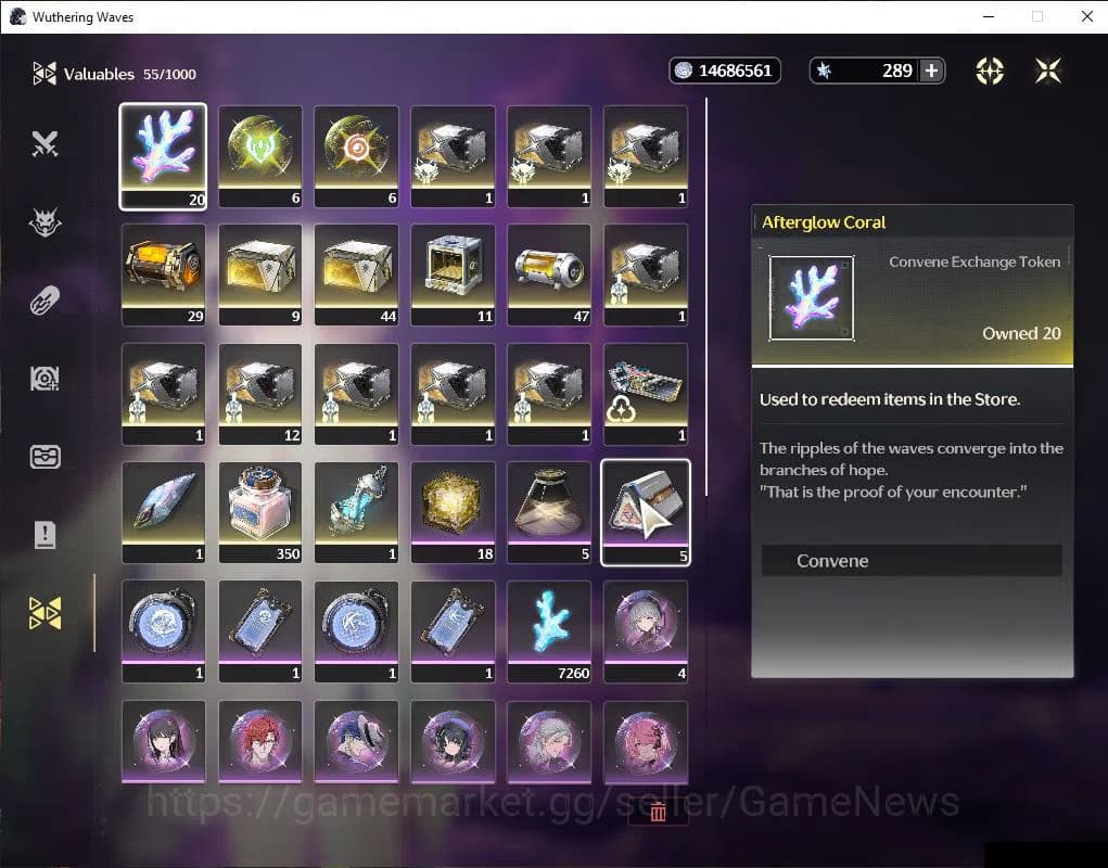 Wuthering Waves Accounts SEA | UL 50 | 1 Limited | Lynae R6+Sign | MC Femal image 7