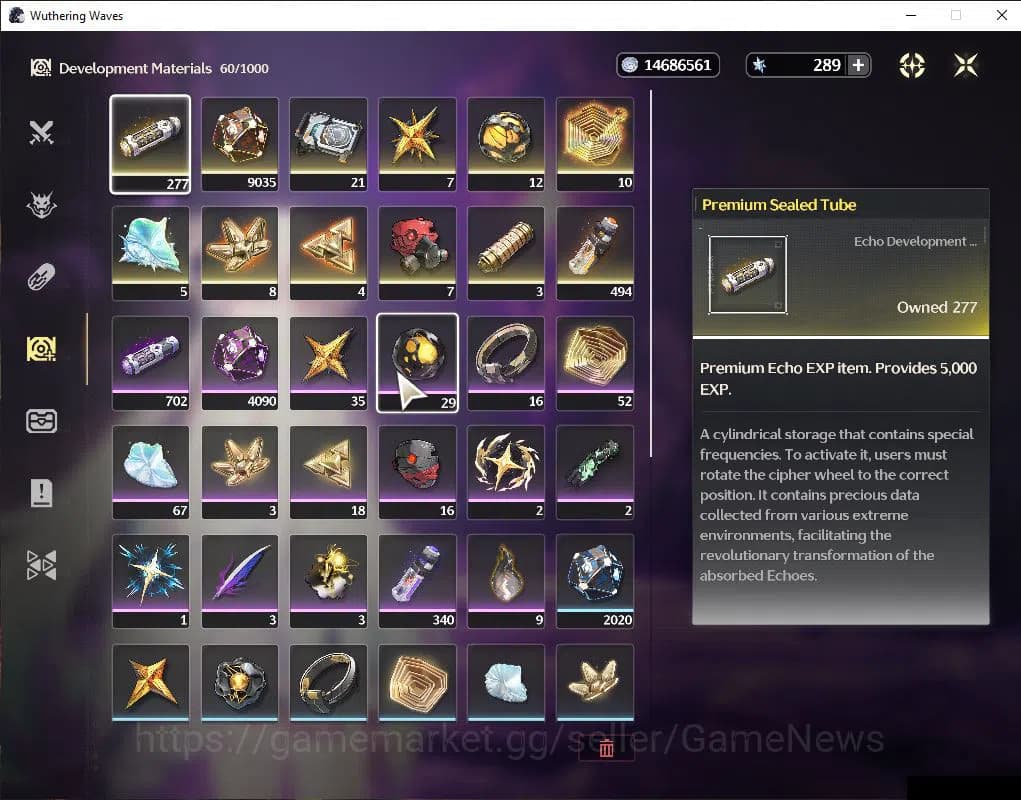 Wuthering Waves Accounts SEA | UL 50 | 1 Limited | Lynae R6+Sign | MC Femal image 9