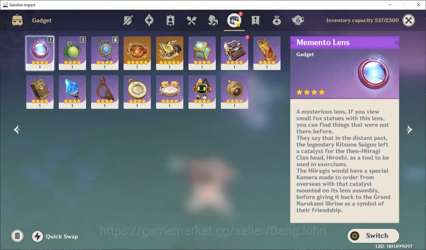 Genshin Impact Accounts ASIA | AR 40+ | varessa, citlali, nahida, mona, je image 10